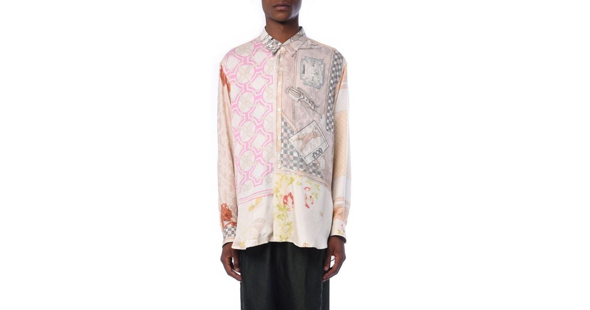 Magliano Silk Surplus Foulards Shirt for Men | Lyst