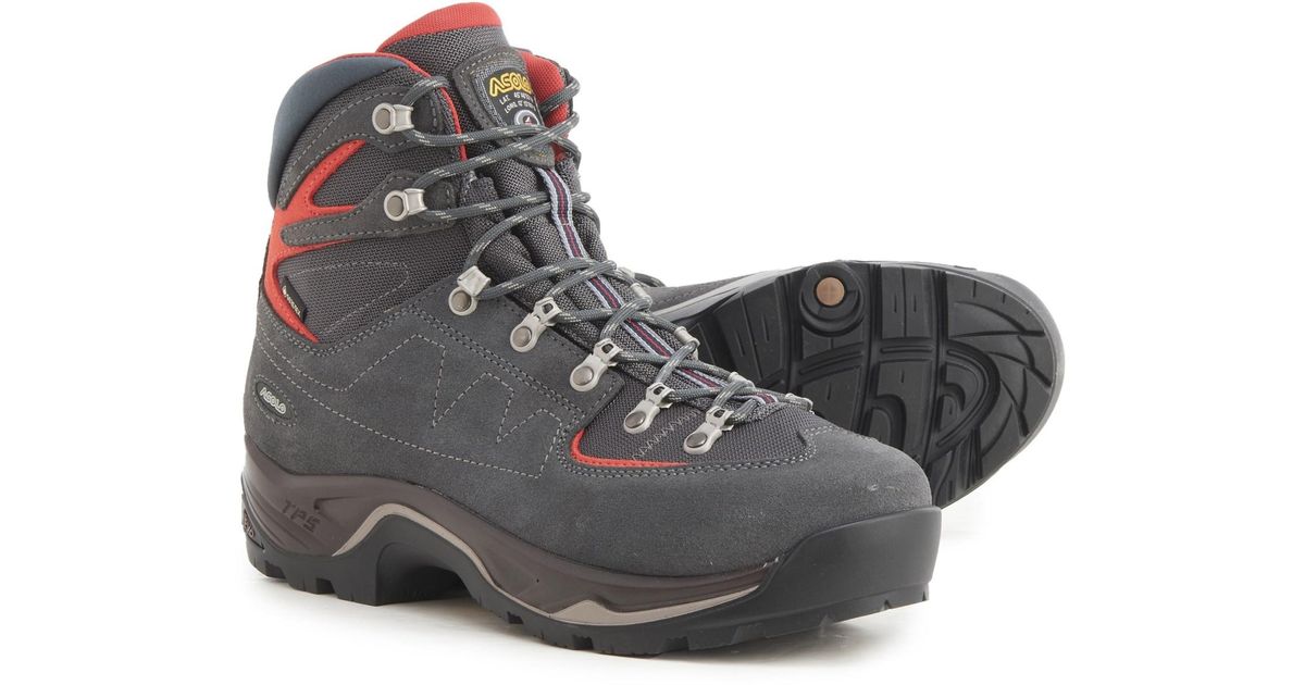 Asolo Leather Made In Europe Tps Equalon Gv Goretex(r) Hiking Boots in Gray for Men Lyst