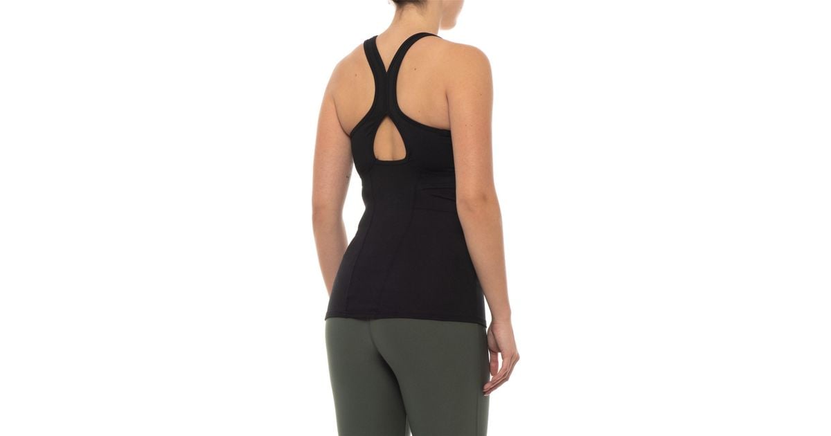 champion cotton tank with shelf bra