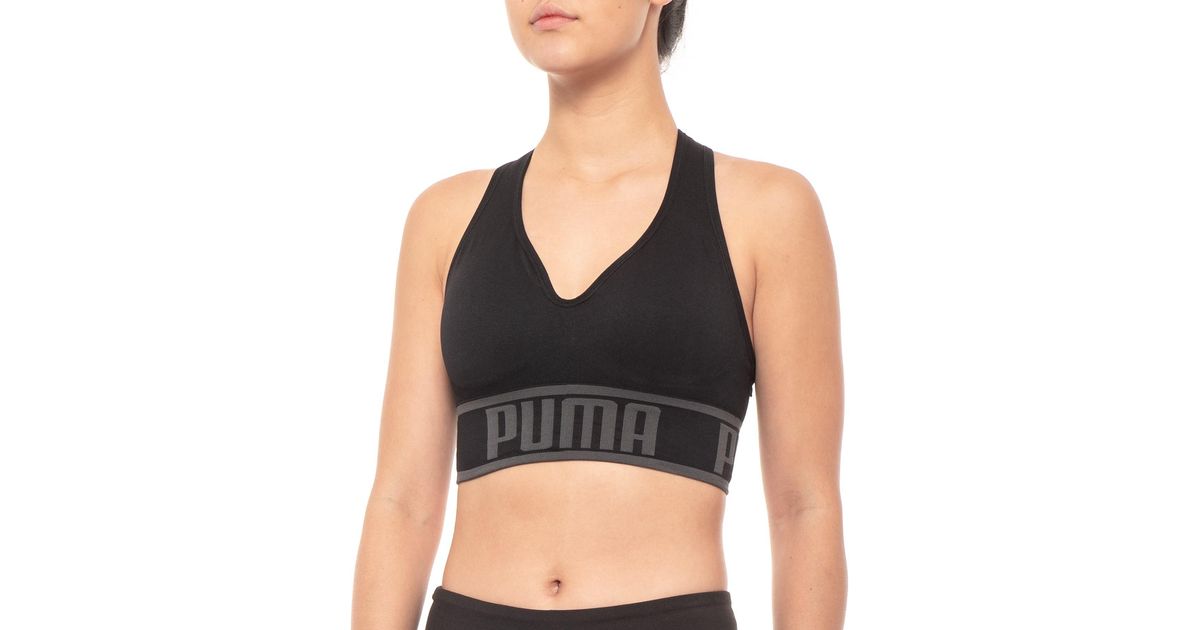 puma seamless apex sports bra