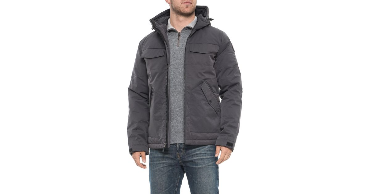 Pajar Synthetic Stefano Quilted Down Jacket in Charcoal (Gray) for Men -  Lyst