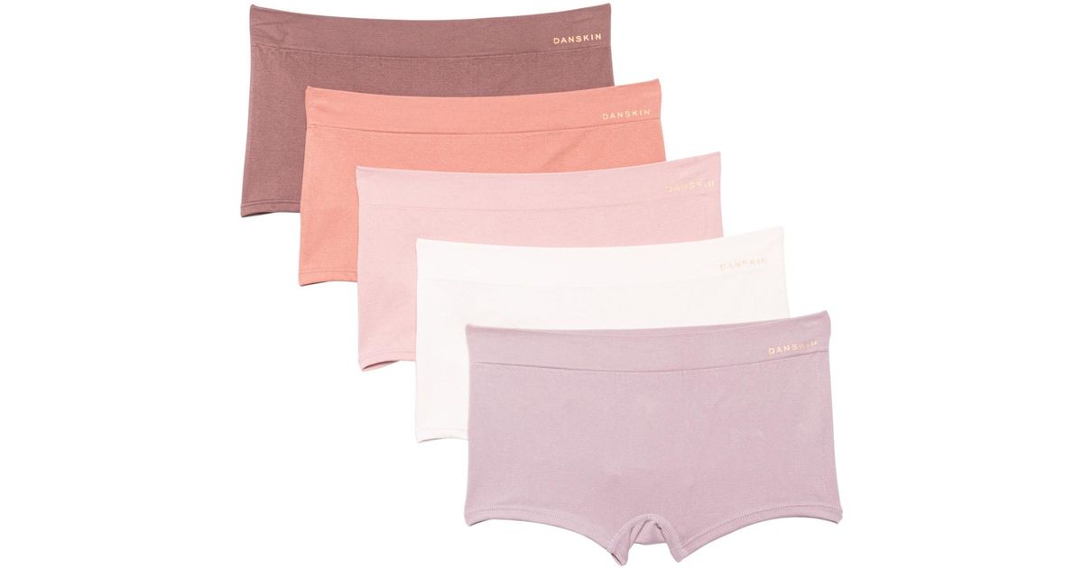Danskin Soft Seamless Panties in Pink Lyst