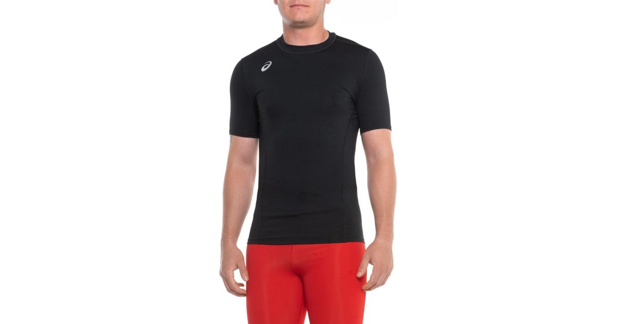 asics compression shirt