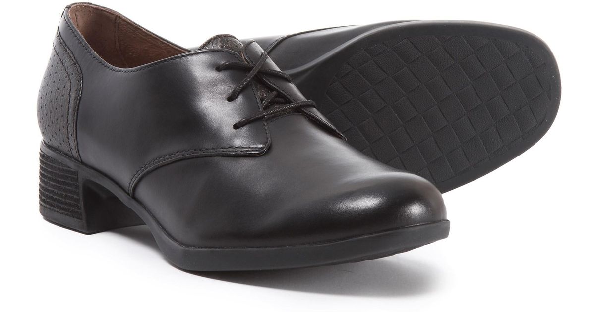 dansko louise oxford black