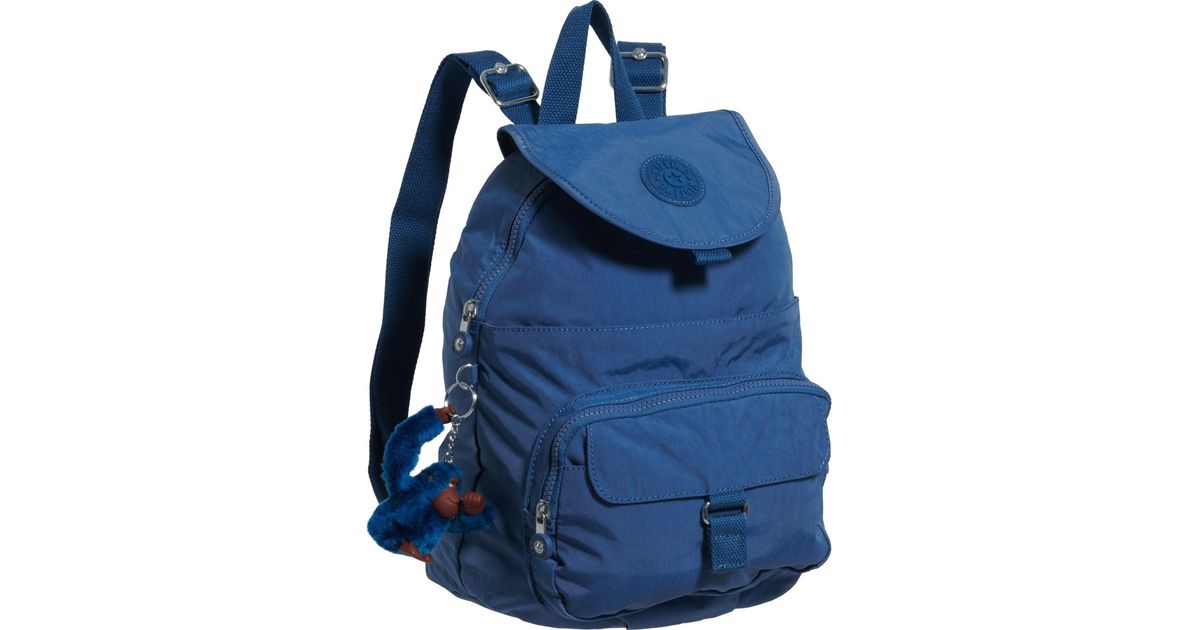 Kipling Queenie Small Backpack in Blue Lyst