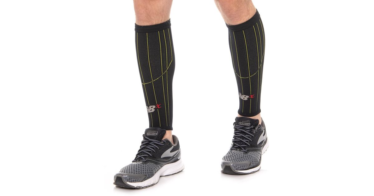New Balance Running Compression Calf Sleeves (for Men And Women) in Black |  Lyst