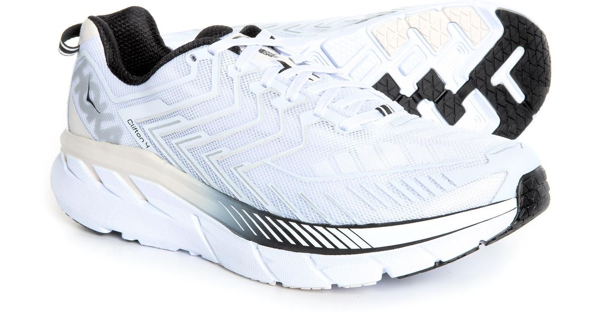 white hoka shoes