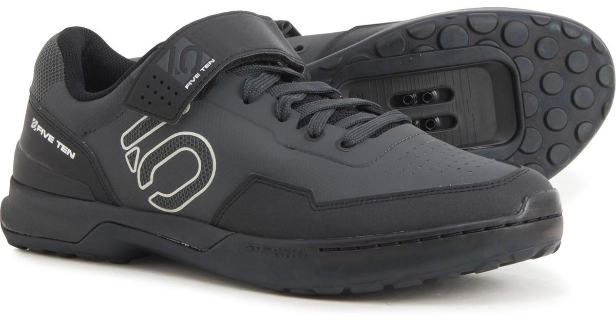 Five Ten Kestrel Lace Mountain Bike Shoes in Carbon/Black/Grey (Black ...