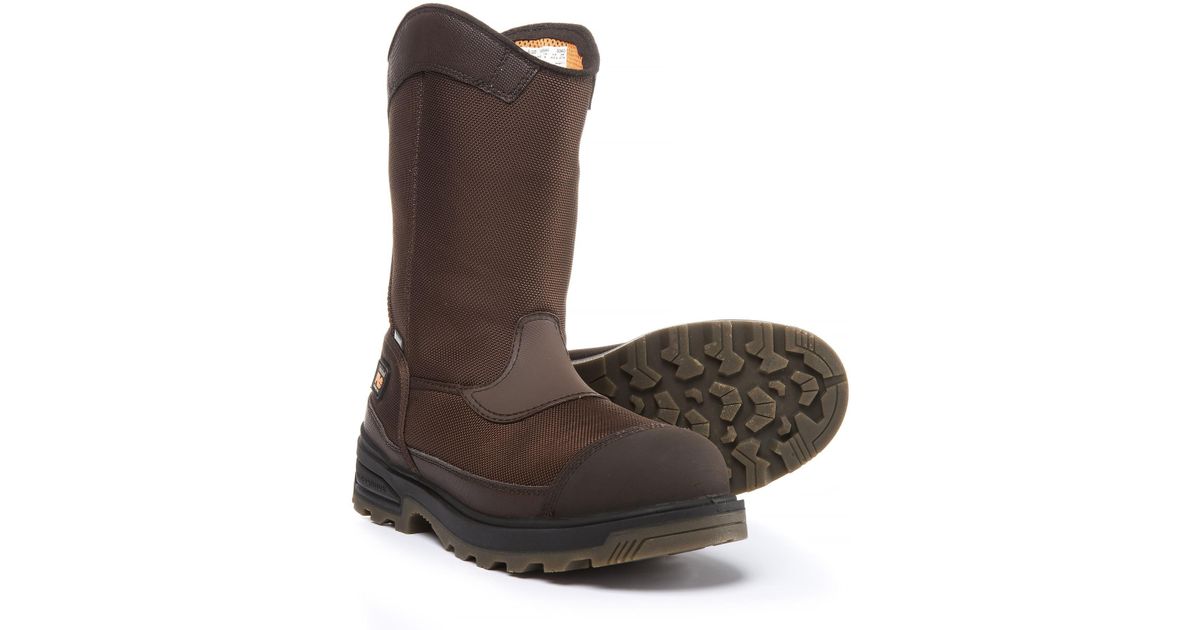 timberland pro mortar wellington work boots