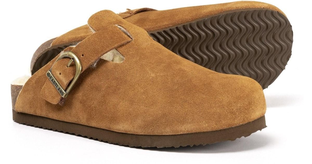 Eastland Suede Gina Shearling-lined 