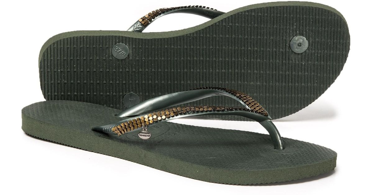 havaianas slim metal mesh
