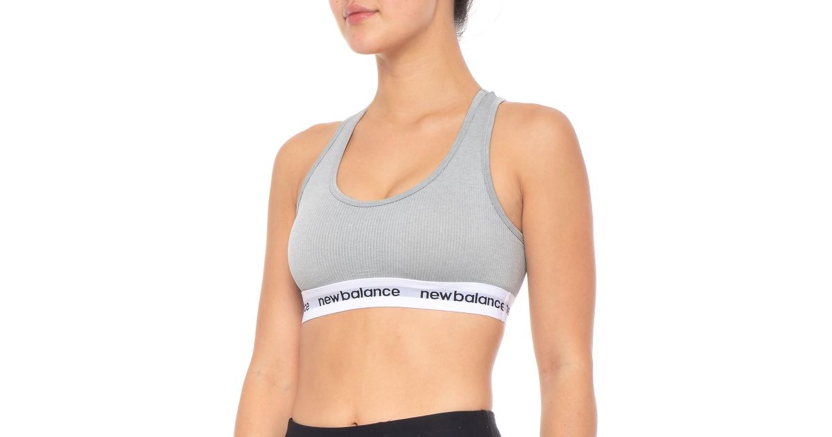 new balance padded sports bra