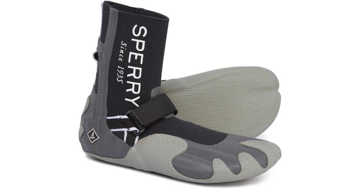 sperry black sea sock high water shoes
