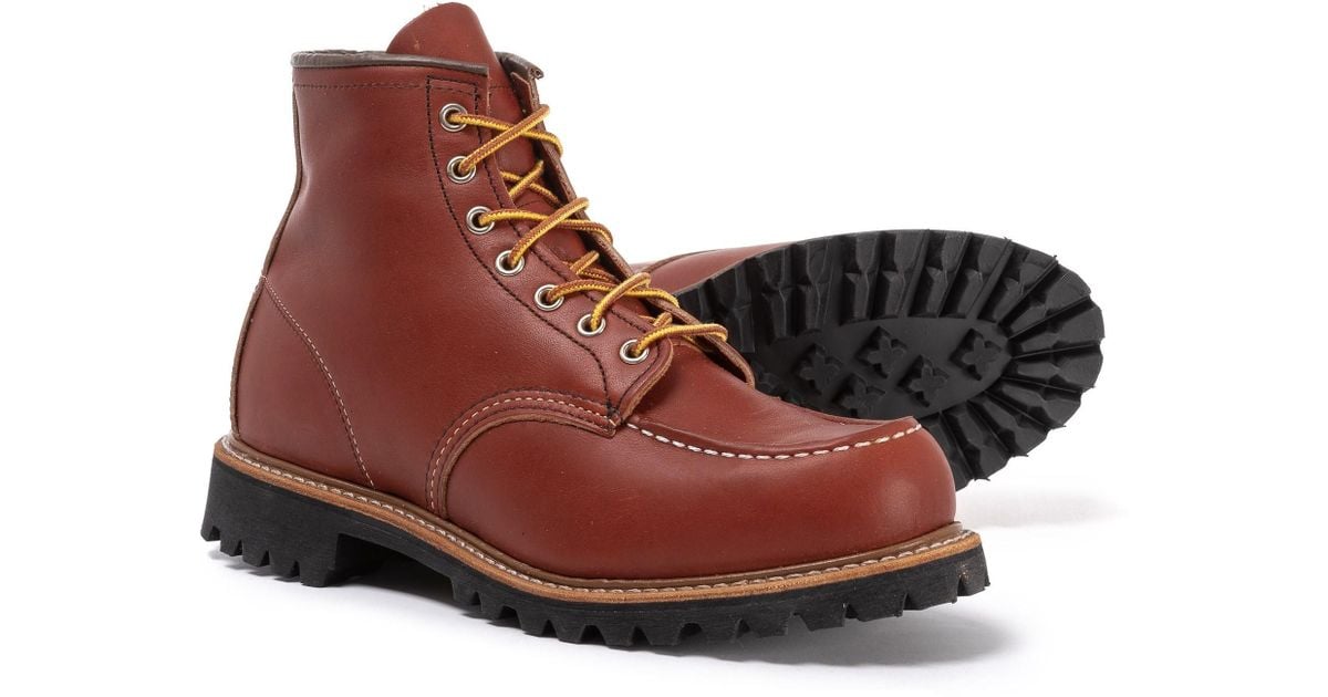 irish setter moc toe work boots