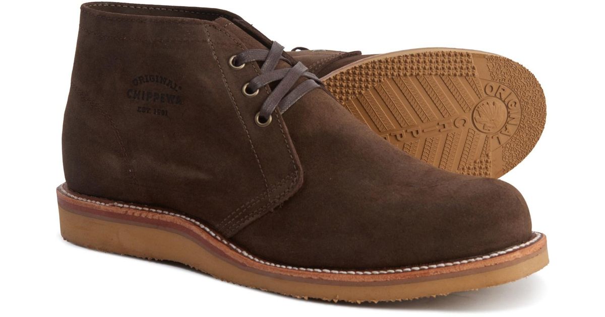 chippewa milford chukka boots