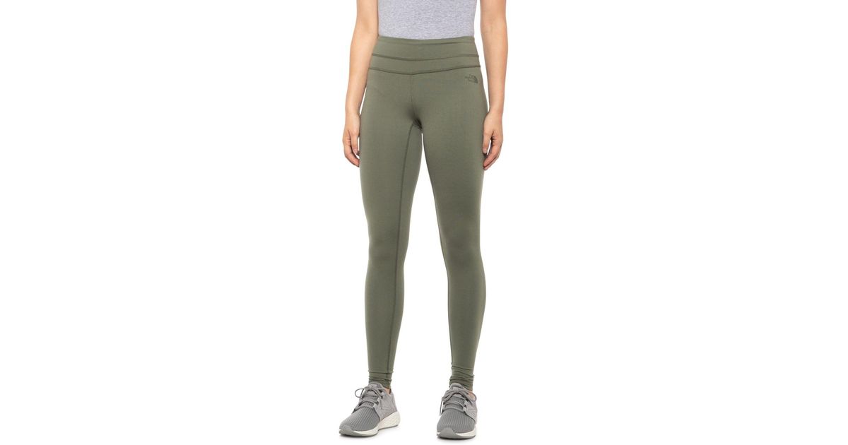 The North Face Hatha Leggings in Green - Lyst