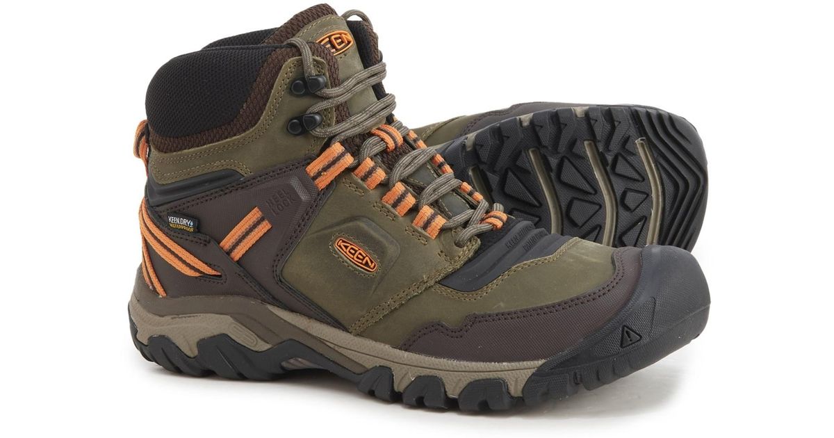 keen men's ridge flex waterproof boot