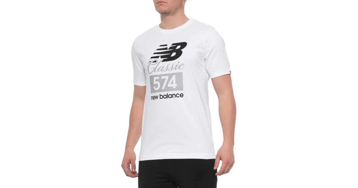 new balance 574 t shirt