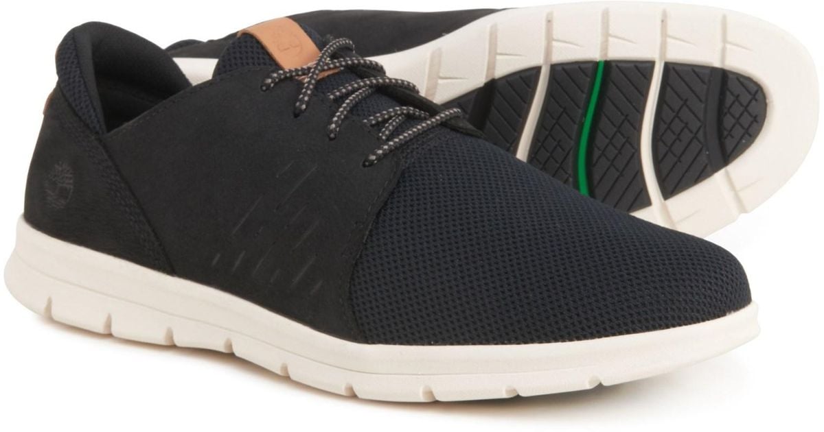 Timberland Graydon Low Oxford Shoes in Black Nubuck (Black) for Men Lyst