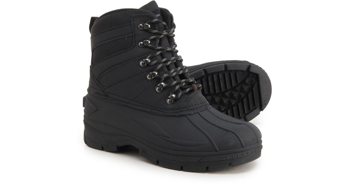 Eddie Bauer Leavenworth Winter Boots in Black for Men Lyst