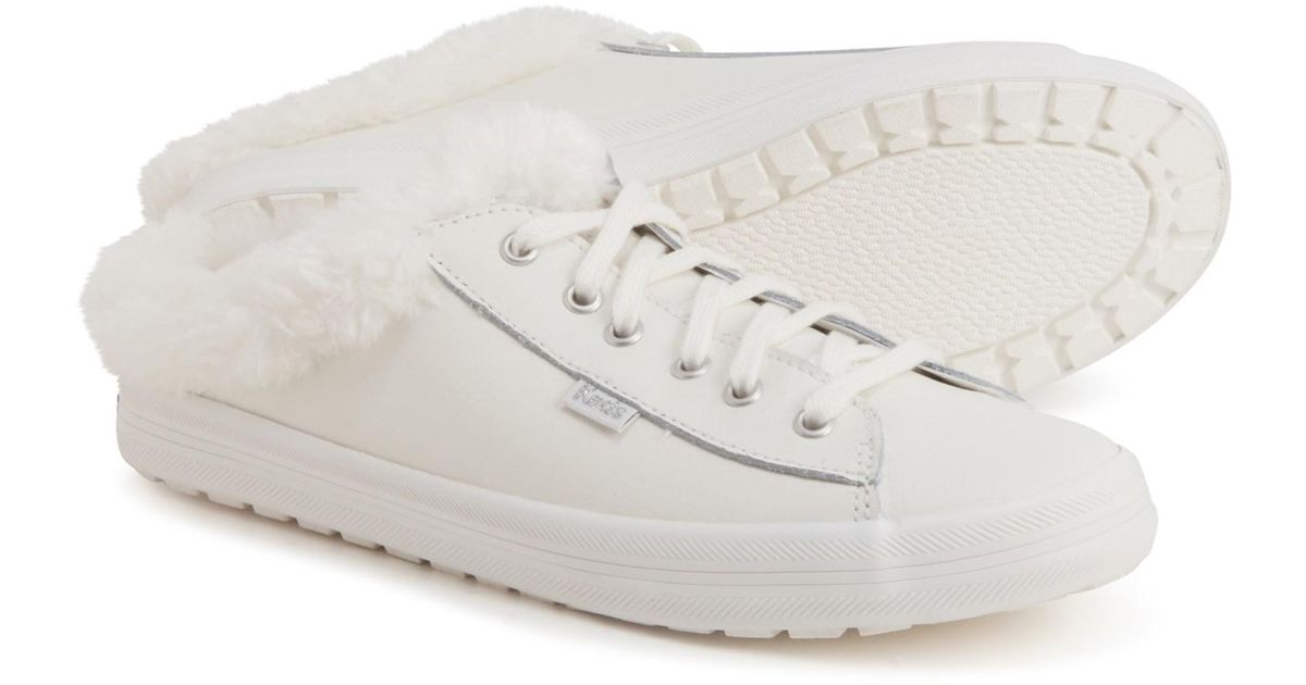 Keds Kickstart Trx Lined Mule Sneakers in White Lyst