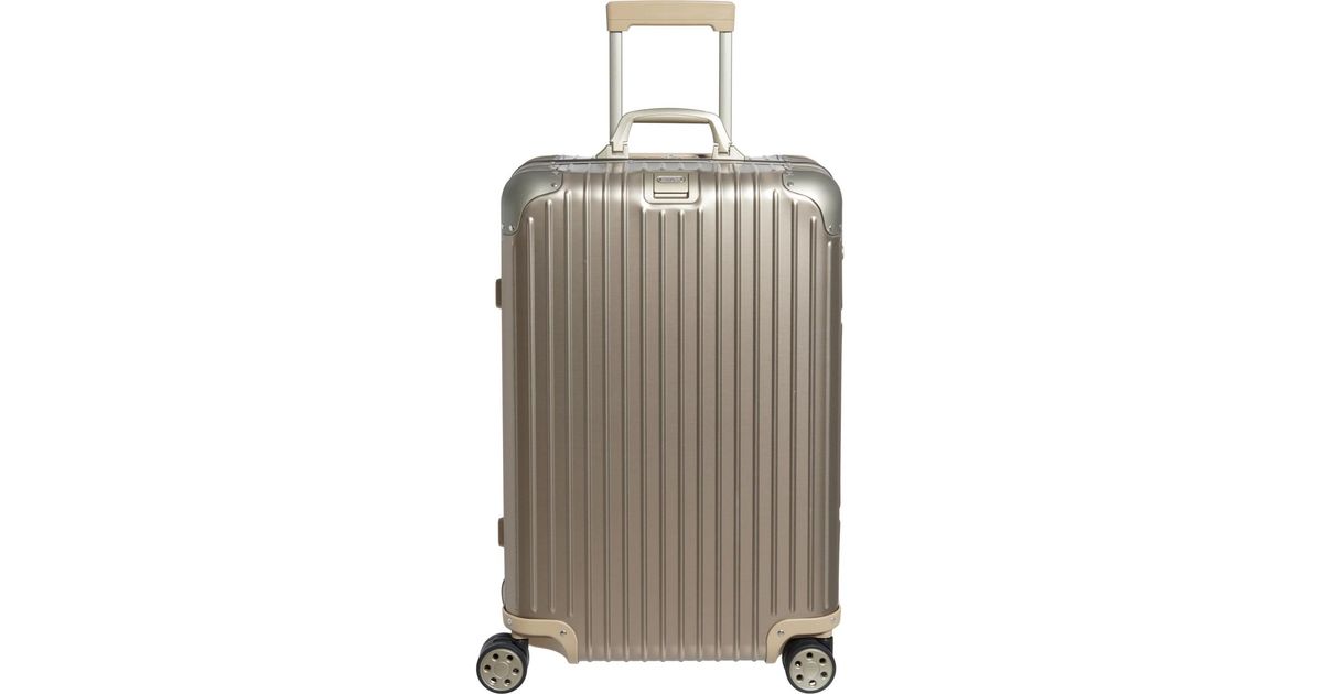 rimowa topas titanium 63