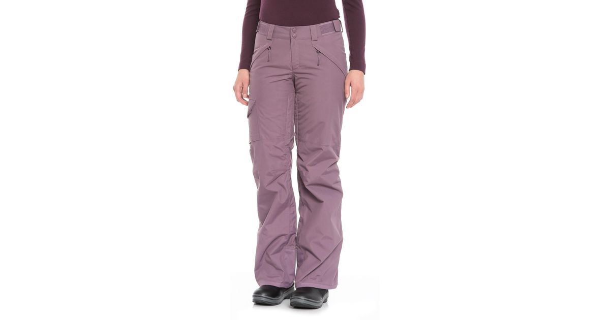 Freedom Ski Pants in Black Plum (Purple 