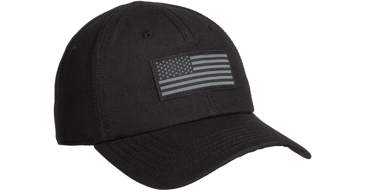 black flag baseball cap