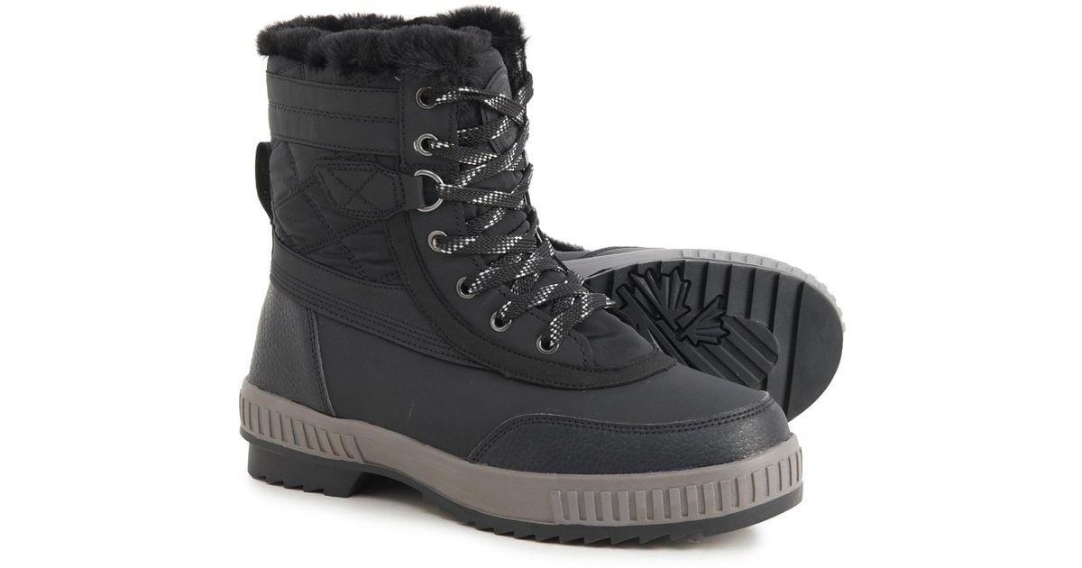 Pajar Karley Snow Boots in Black Lyst