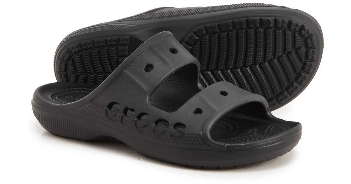 Crocs™ Baya Sandals in Black | Lyst