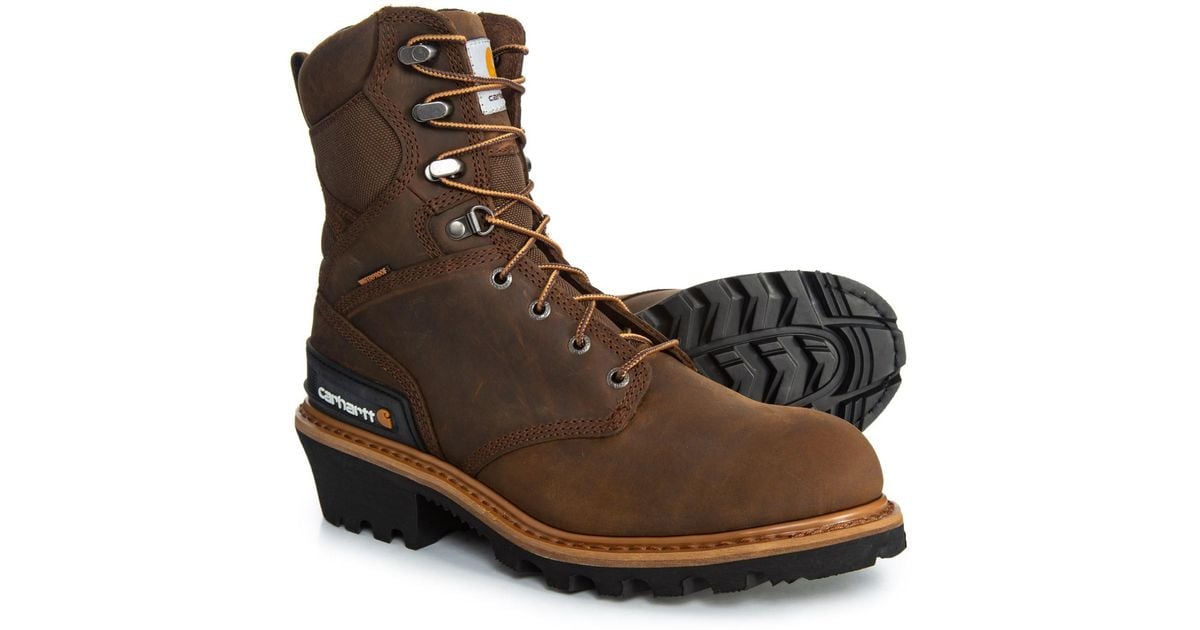 carhartt logger boot