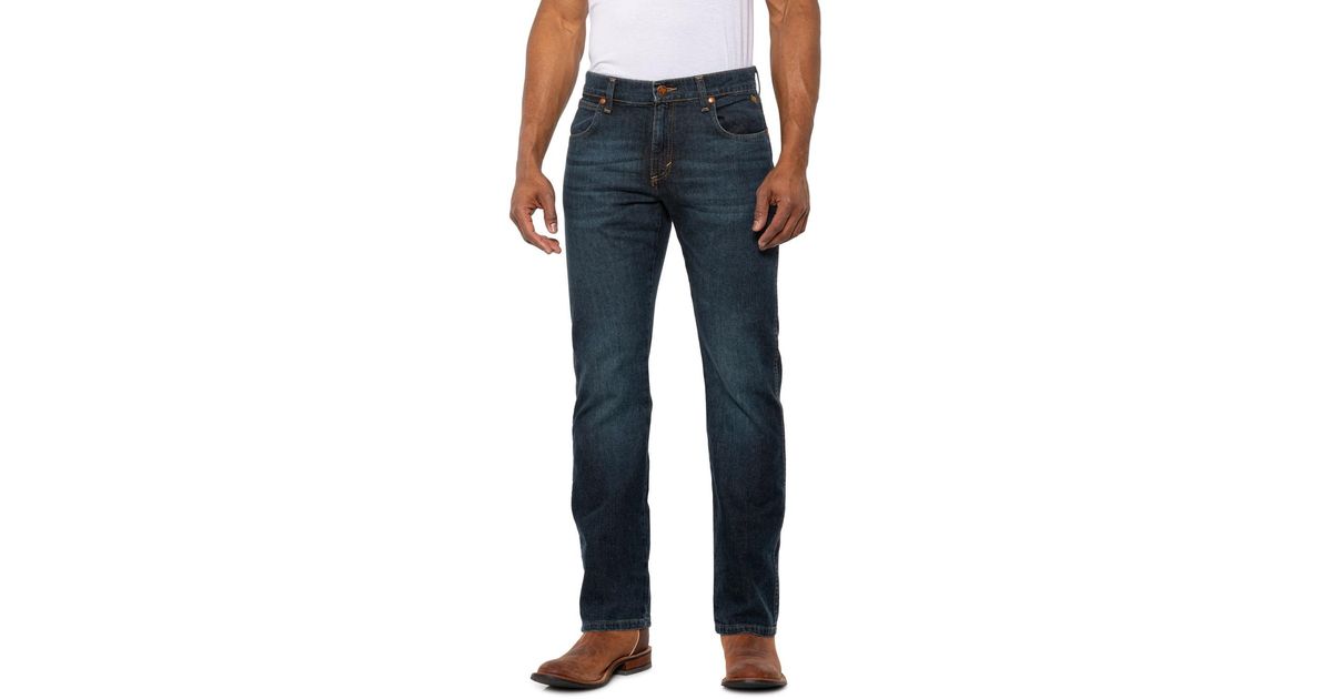 Wrangler Rooted Collection Slim Fit Jeans in Blue for Men | Lyst