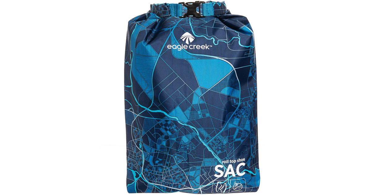 Eagle Creek Blue Pack It Active Roll Top Shoe Bag For Men
