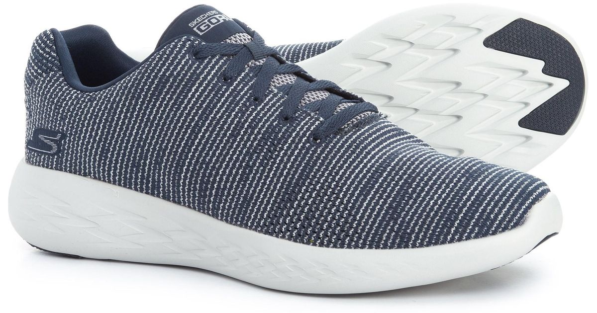 skechers go run 600 mens navy