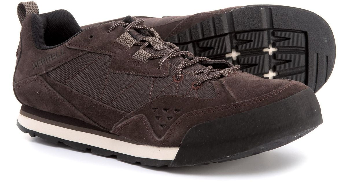 Merrell Suede Burnt Rock Tura Rugged Casual Sneakers in Espresso (Brown)  for Men - Lyst