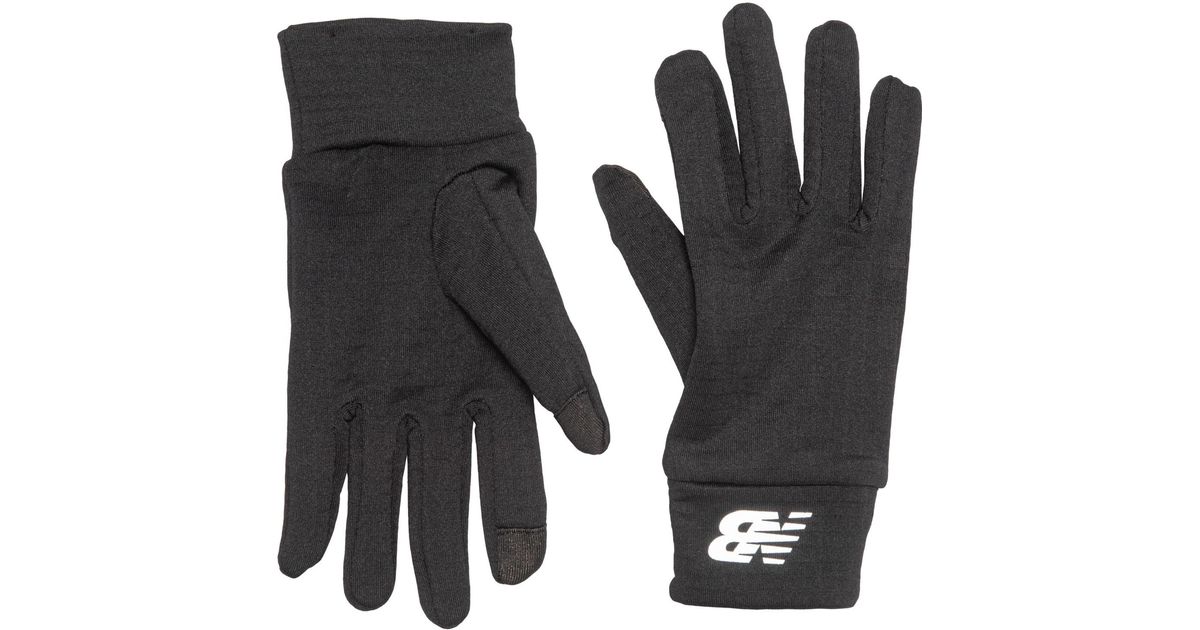 new balance fleece gloves