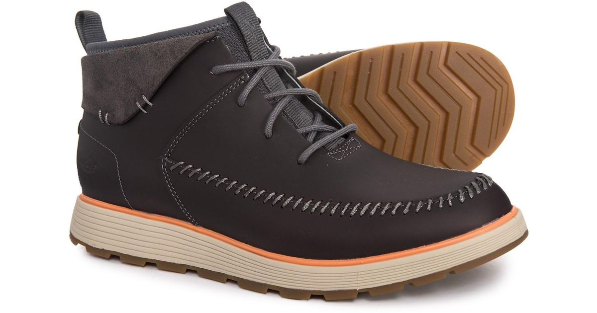 Chaco Leather Dixon Mid Moc Toe Boots 
