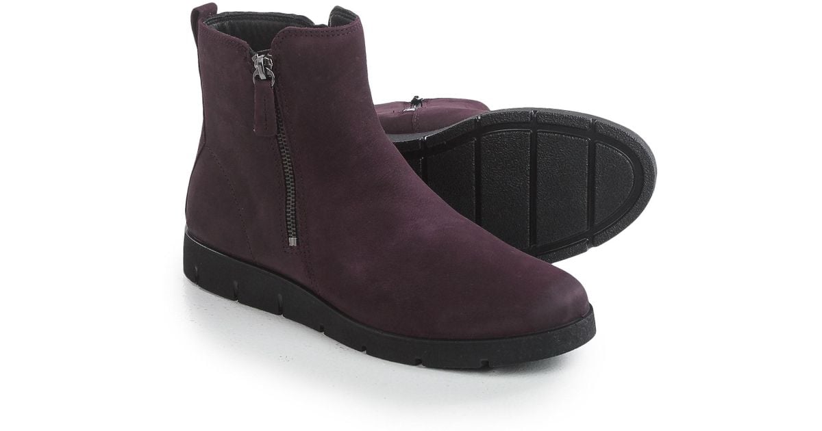 ecco bella zip ankle boots