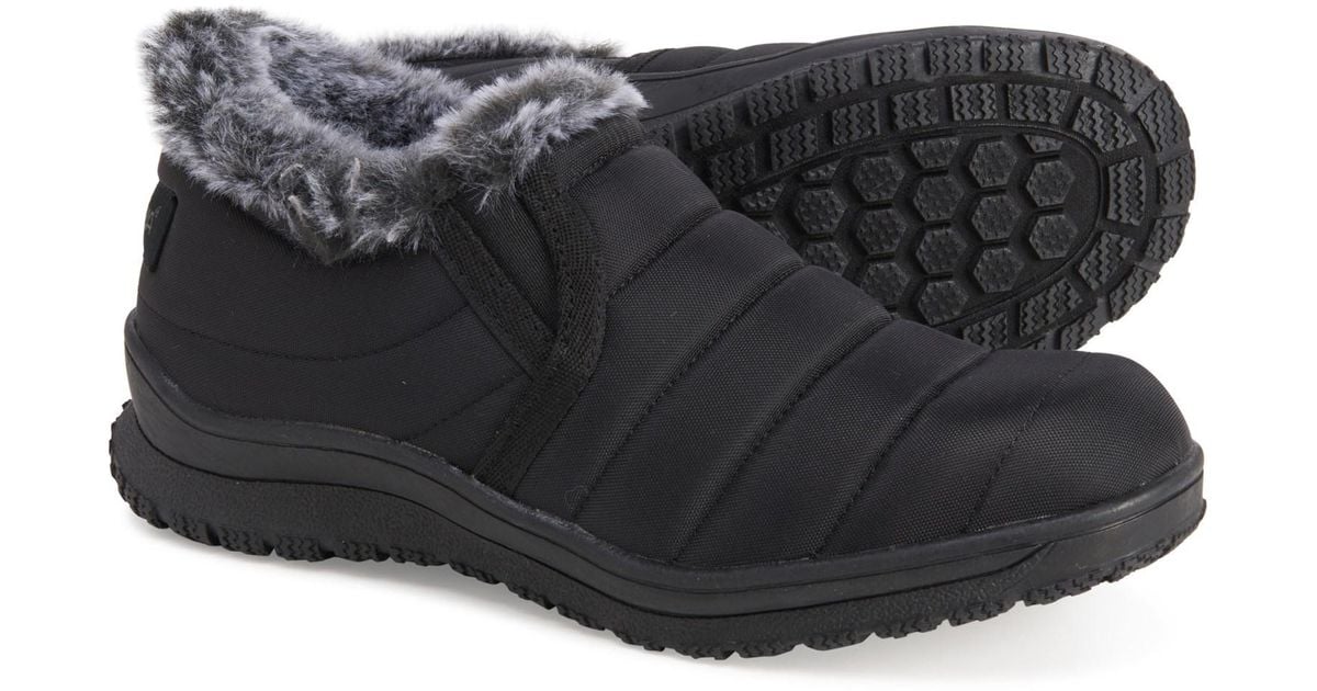 Minnetonka Townsend Ankle Boots in Black | Lyst