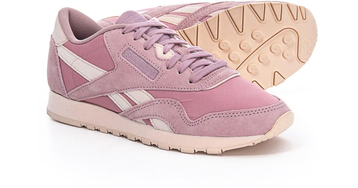 reebok classic suede pink