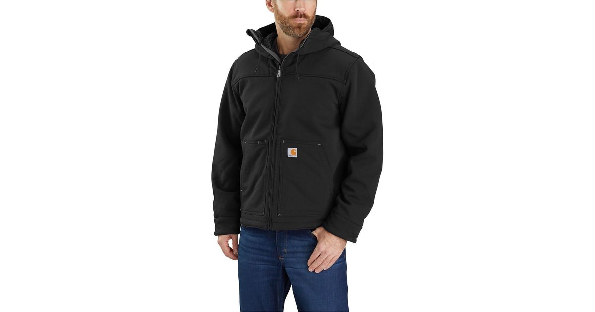 Carhartt Fleece 105001 Super Dux Relaxed Fit Sherpa-lined Active Jacket ...
