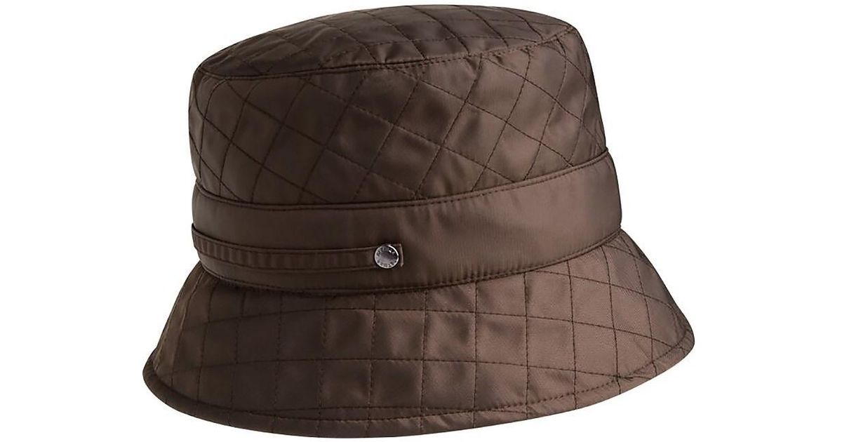 betmar quilted rain bucket hat