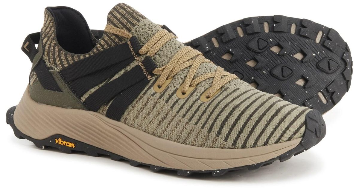 Merrell Embark Lace Shoes in Olive (Green) for Men | Lyst