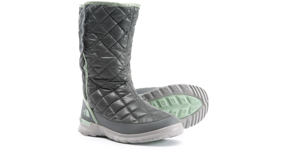 north face thermoball button up boots
