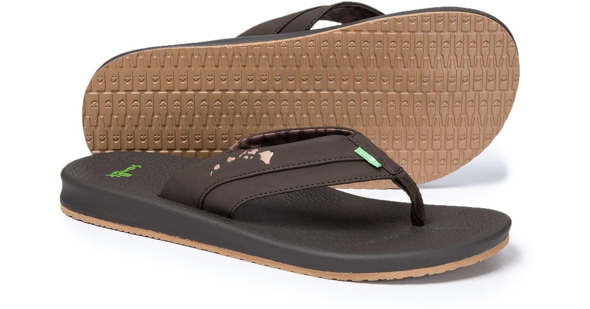 sanuk hawaii flip flops