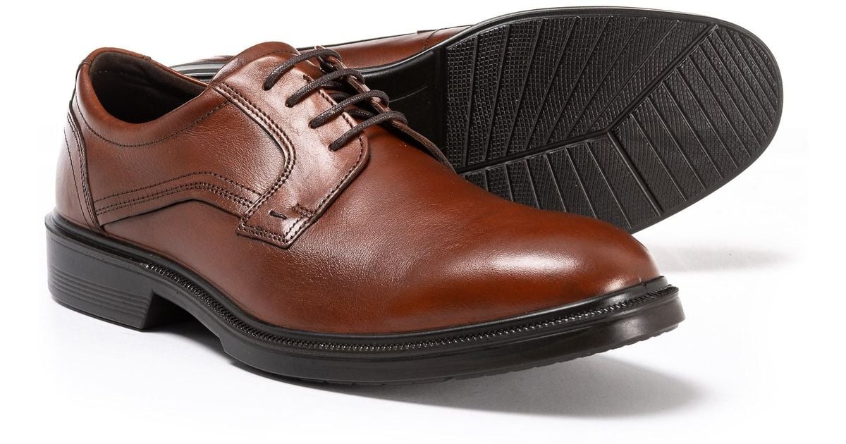 ecco brown dress shoes Off 68% - adencon.com