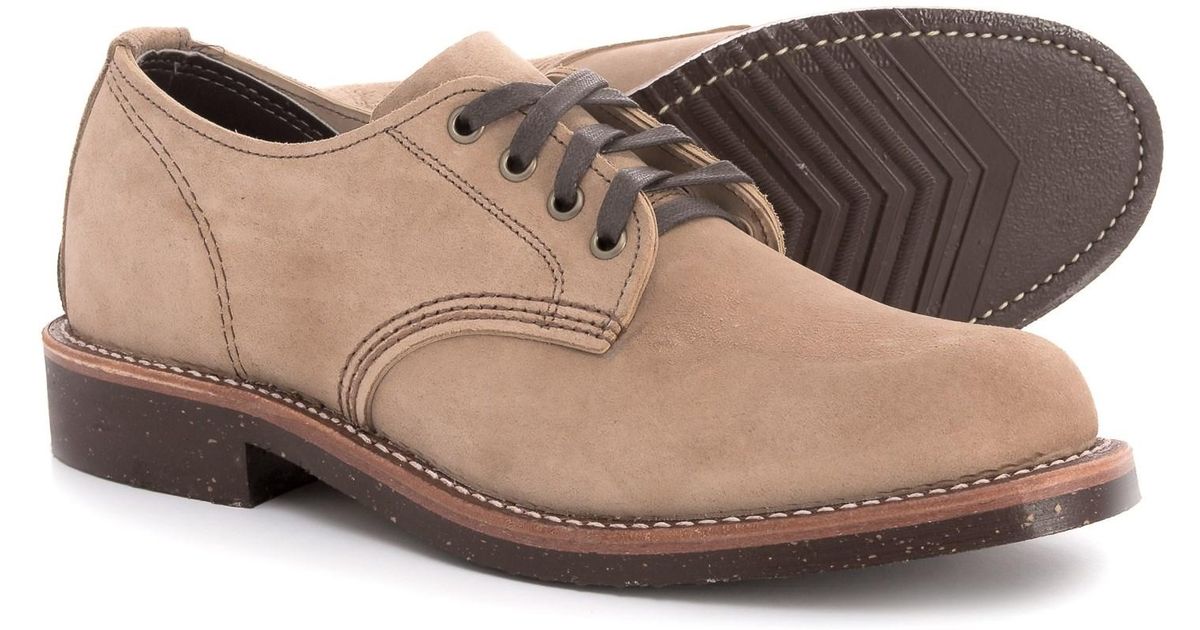 chippewa general utility service oxford shoes
