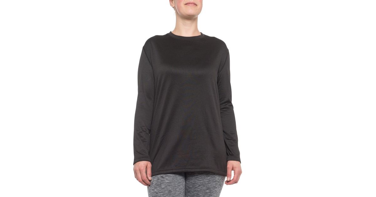 weatherproof grid fleece base layer