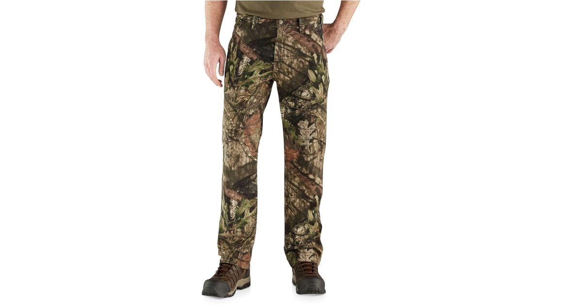 carhartt rugged flex rigby camo dungaree