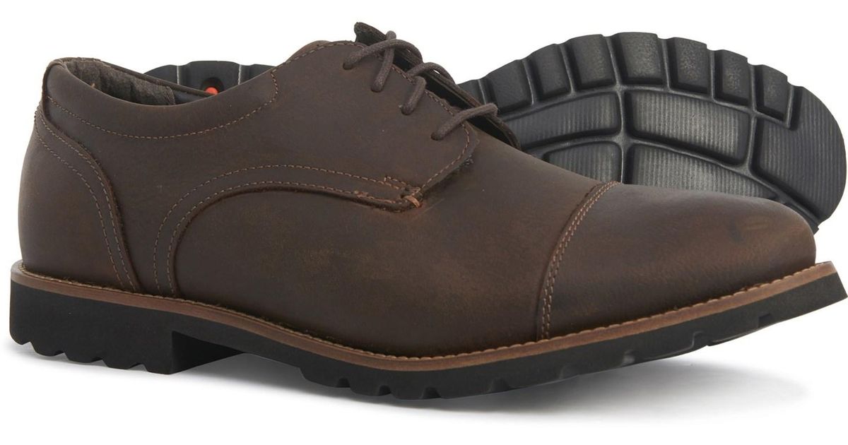 rockport modern break cap toe ox